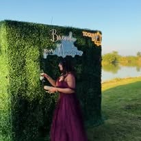 Decoración junto al lago